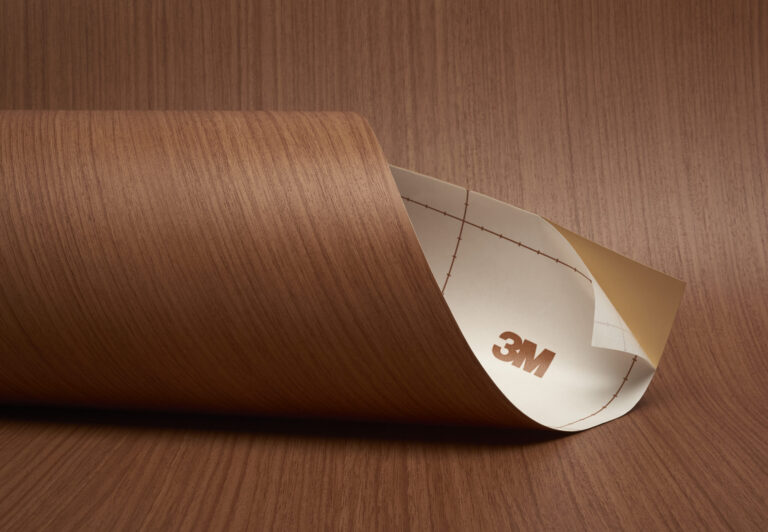 Rolled up DI-NOC dry wood series film